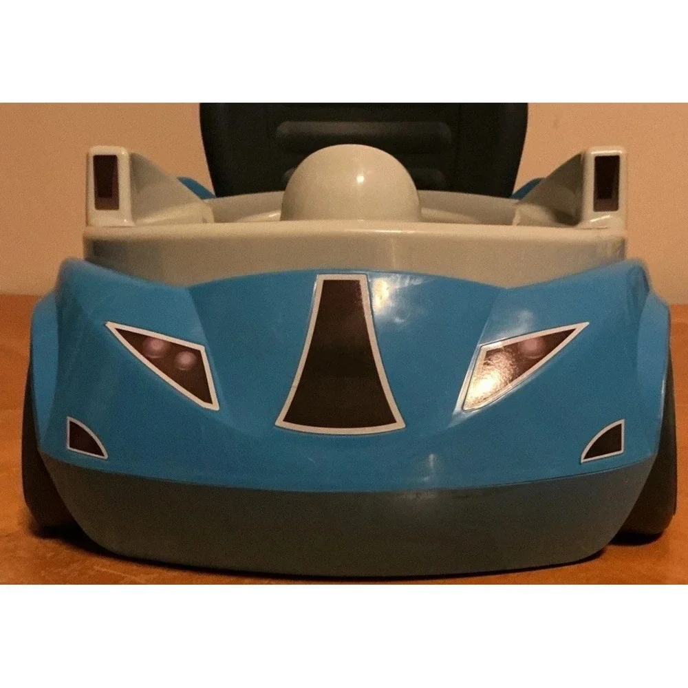 Hot Wheels Blue Race Car Potty Training Toilet Includes Detachable Toddler - Picture 6 of 14